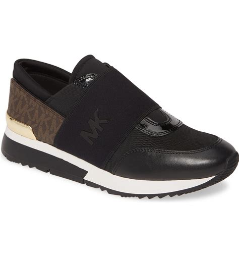 michael kors slip on sneakers|michael kors heeled sneakers.